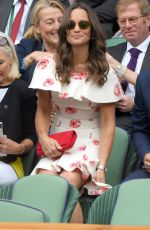 PIPPA MIDDLETON at Day One of Championships in Wimbledon 06/27/2016