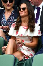 PIPPA MIDDLETON at Day One of Championships in Wimbledon 06/27/2016