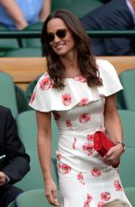 PIPPA MIDDLETON at Day One of Championships in Wimbledon 06/27/2016