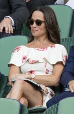 PIPPA MIDDLETON at Day One of Championships in Wimbledon 06/27/2016