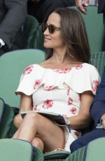 PIPPA MIDDLETON at Day One of Championships in Wimbledon 06/27/2016