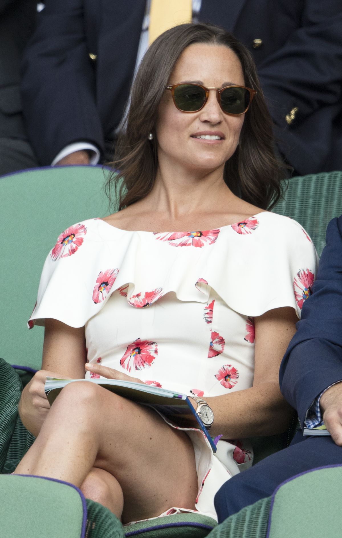 PIPPA MIDDLETON at Day One of Championships in Wimbledon 06/27/2016.