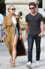 PIXIE LOTT and Oliver Cheshire Out in Plymouth 06/23/2016