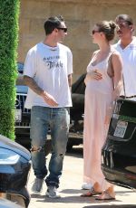 Pregnant BEHATI PRINSLOO at Nobu Restaurant in Los Angeles 06/19/2016