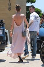 Pregnant BEHATI PRINSLOO at Nobu Restaurant in Los Angeles 06/19/2016