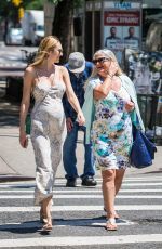 Pregnant CANDICE SWANEPOEL Out in New York 06/07/2016