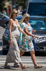 Pregnant CANDICE SWANEPOEL Out in New York 06/07/2016