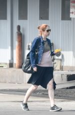Pregnant ELLIE KEMPER Out and About in Los Feliz 06/09/016