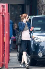 Pregnant ELLIE KEMPER Out and About in Los Feliz 06/09/016