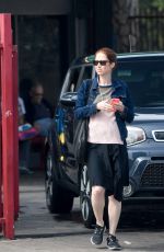 Pregnant ELLIE KEMPER Out and About in Los Feliz 06/09/016