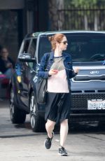 Pregnant ELLIE KEMPER Out and About in Los Feliz 06/09/016