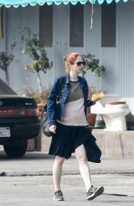 Pregnant ELLIE KEMPER Out and About in Los Feliz 06/09/016