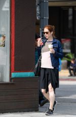 Pregnant ELLIE KEMPER Out and About in Los Feliz 06/09/016