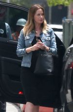 Pregnant EMILY BLUNT Out in Los Angeles 06/01/2016
