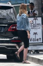 Pregnant EMILY BLUNT Out in Los Angeles 06/01/2016
