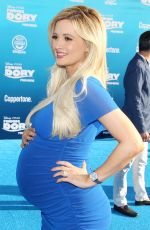 Pregnant HOLLY MADISON at “Finding Dory’ Premiere in Los Angeles 06/08/2016