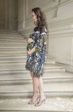 Pregnant KAYA SCODELARIO at Valentino Menswear Spring/Summer 2017 Fashion Show in Paris 06/22/2016