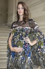 Pregnant KAYA SCODELARIO at Valentino Menswear Spring/Summer 2017 Fashion Show in Paris 06/22/2016