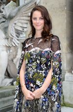 Pregnant KAYA SCODELARIO at Valentino Menswear Spring/Summer 2017 Fashion Show in Paris 06/22/2016