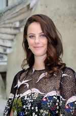 Pregnant KAYA SCODELARIO at Valentino Menswear Spring/Summer 2017 Show in Paris 06/22/2016