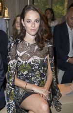 Pregnant KAYA SCODELARIO at Valentino Menswear Spring/Summer 2017 Show in Paris 06/22/2016