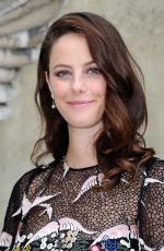 Pregnant KAYA SCODELARIO at Valentino Menswear Spring/Summer 2017 Show in Paris 06/22/2016