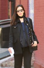 Pregnant LIV TYLER Out in Wwest Village in New York 06/09/2016