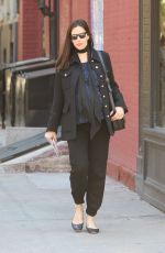 Pregnant LIV TYLER Out in Wwest Village in New York 06/09/2016