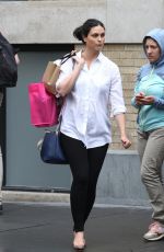Pregnant MORENA BACCARIN Out in New York 06/03/2016