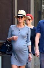 Pregnant NICKY HILTON and Father-to-be James Rothschild Out for Lunch in New York 06/19/2016