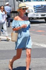 Pregnant NICKY HILTON Out and About in New York 06/14/2016