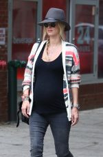 Pregnant NICKY HILTON Out in New York 06/03/2016