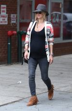Pregnant NICKY HILTON Out in New York 06/03/2016