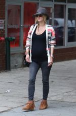 Pregnant NICKY HILTON Out in New York 06/03/2016