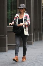Pregnant NICKY HILTON Out in New York 06/03/2016