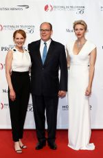 PRINCESS CHARLENE at 56th Monte-Carlo Television Festival in Monaco 06/12/2016