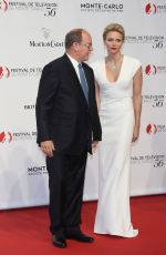 PRINCESS CHARLENE at 56th Monte-Carlo Television Festival in Monaco 06/12/2016