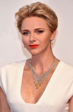 PRINCESS CHARLENE at 56th Monte-Carlo Television Festival in Monaco 06/12/2016