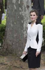 QUEEN LETIZIA at Armed Forces Day Hommage in Madrid 05/28/2016