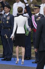 QUEEN LETIZIA at Armed Forces Day Hommage in Madrid 05/28/2016
