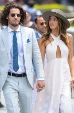 RACHEL BARNES Arrives at 9th Annual Veuve Clicquot Polo Classic in Jersey City 06/04/2016