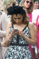 RACHEL STEVENS at Irish Derby at the Curragh Race-course in Kildare 06/25/2016