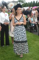 RACHEL STEVENS at Irish Derby at the Curragh Race-course in Kildare 06/25/2016