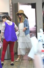 REBECCA GAYHEART at a Nail Salon in Los Angeles 06/16/2016