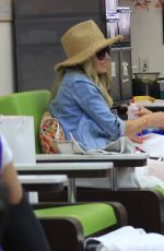 REBECCA GAYHEART at a Nail Salon in Los Angeles 06/16/2016