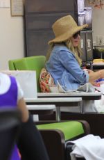 REBECCA GAYHEART at a Nail Salon in Los Angeles 06/16/2016