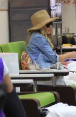 REBECCA GAYHEART at a Nail Salon in Los Angeles 06/16/2016