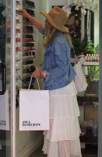 REBECCA GAYHEART at a Nail Salon in Los Angeles 06/16/2016