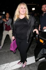 REBEL WILSON Night Out in West Hollywood 06/02/2016
