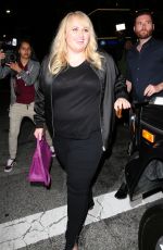 REBEL WILSON Night Out in West Hollywood 06/02/2016